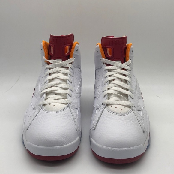 New Men’s Nike Air Jordan MVP Shoes Cardinal Red Vivid Orange DZ4475-168 NWOB - Picture 3 of 5